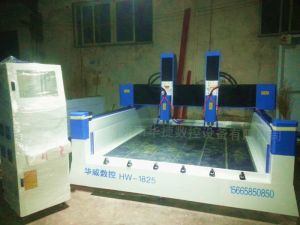 桂林阳朔县HW1825双头重型石材雕刻机
